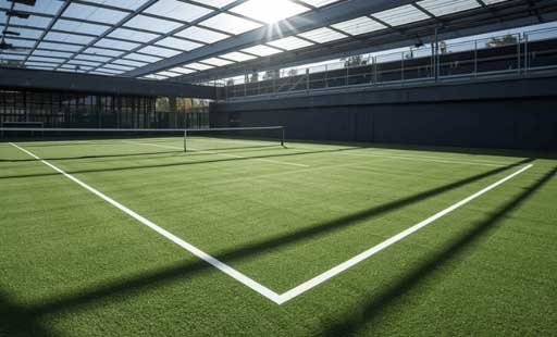 تنفيذ الملاعب بأنواعها المتعددة (بما في ذلك البادل)